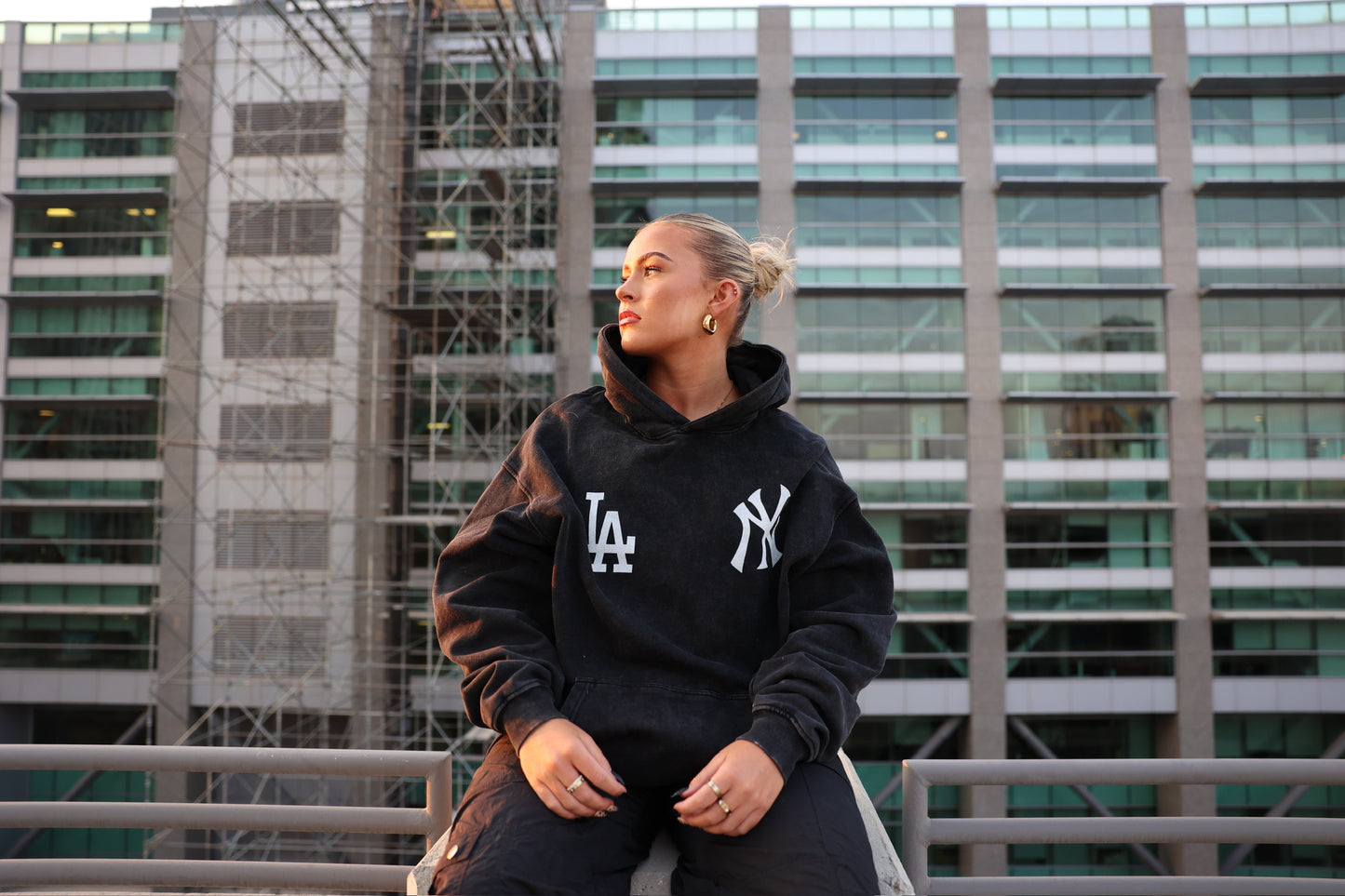 NY X LA HOODIE