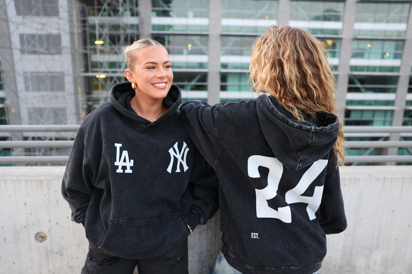 NY X LA HOODIE