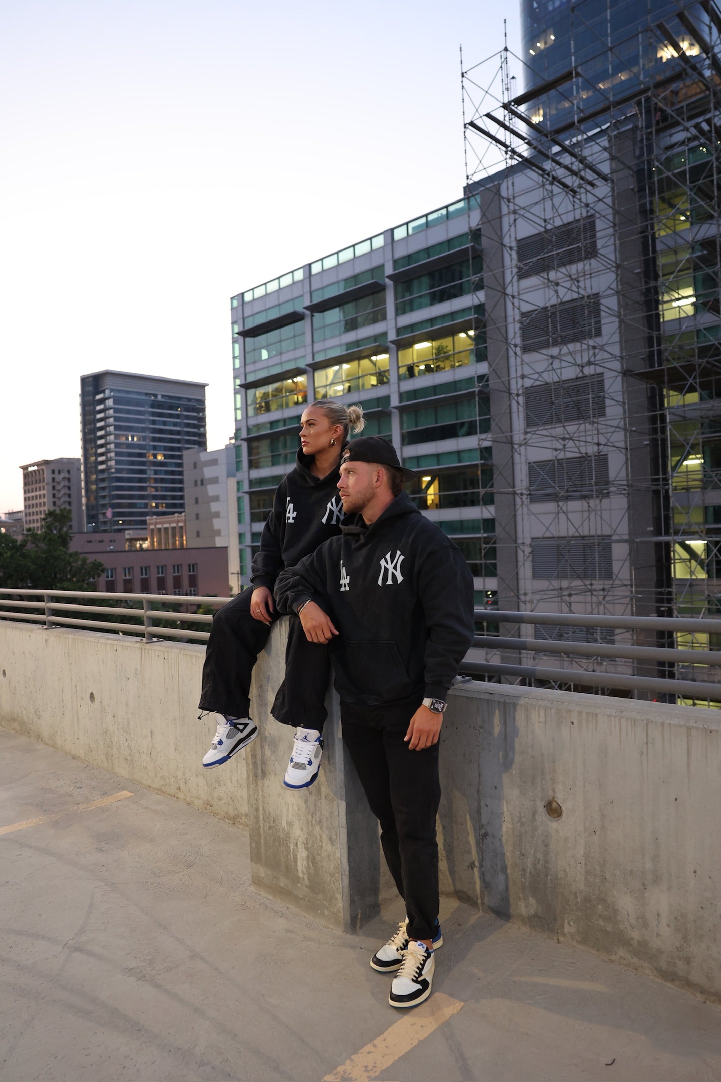 NY X LA HOODIE