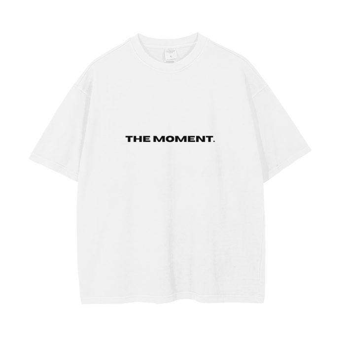 THE MOMENT WHITE TEE