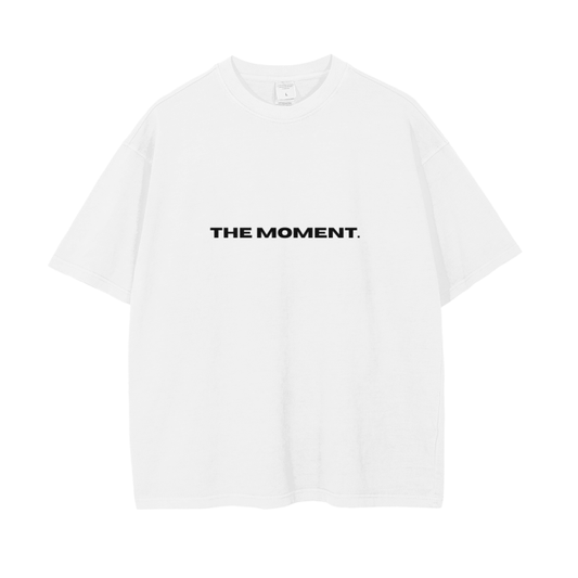 THE MOMENT WHITE TEE